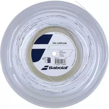 Babolat RPM Hurricane Tennissaite 1.25 mm 200m Rolle Weiß (243141-101-125)