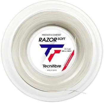 Tecnifibre Razor Soft Tennissaite Rolle 200m Weiß 1,25mm (04RRAS125W)