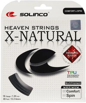 Solinco X-Natural Tennissaite schwarz 12,2m (S-XN-16S)