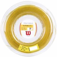 Wilson WRZ904900, Wilson Poly Saitenrolle 200m-Gold