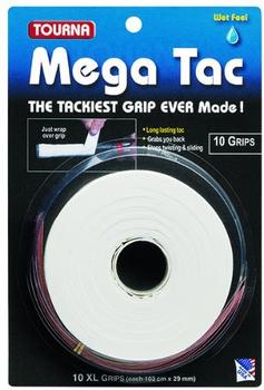 Tourna Grip Mega Tac 10er white