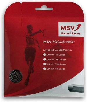 MSV Mauve Sport Focus Hex 12 m 1,23mm schwarz