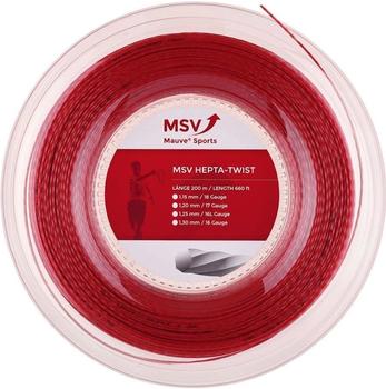 MSV Mauve Sport Hepta Twist 200 m 1,15mm rot