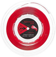 Dunlop 624819, Dunlop Tennissaite Explosive Red (Haltbarkeit+Power) 200m Rolle,