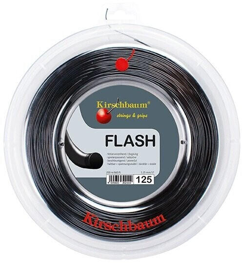 Kirschbaum Flash 200 m 1,25 mm black