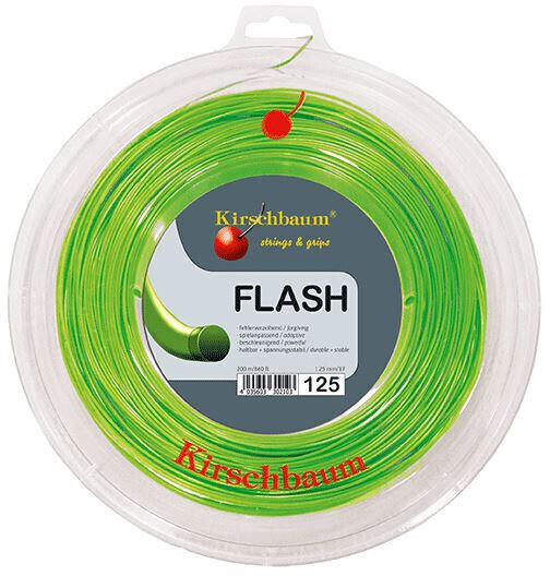 Kirschbaum Flash 200 m 1,25 mm lime