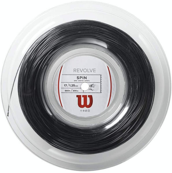 Wilson Revolve Spin 200 m 1.30 mm black