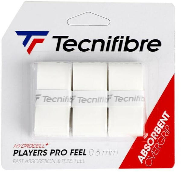 Tecnifibre Players Pro Feel Overgrip weiß