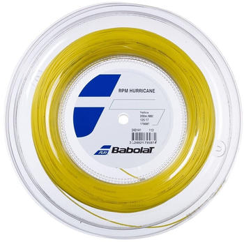 Babolat RPM Hurricane 200m Saitenrolle gelb Größe 1.20 mm