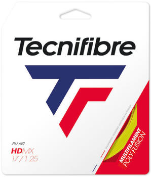 Tecnifibre HDMX 12m Saitenset-Gelb Tennissaite, 1.30