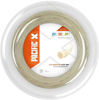 Pacific Unisex - Erwachsene Champ One 200m Off-White 1,3 mm Tennis-Saite, gebrochenes weiß-beige