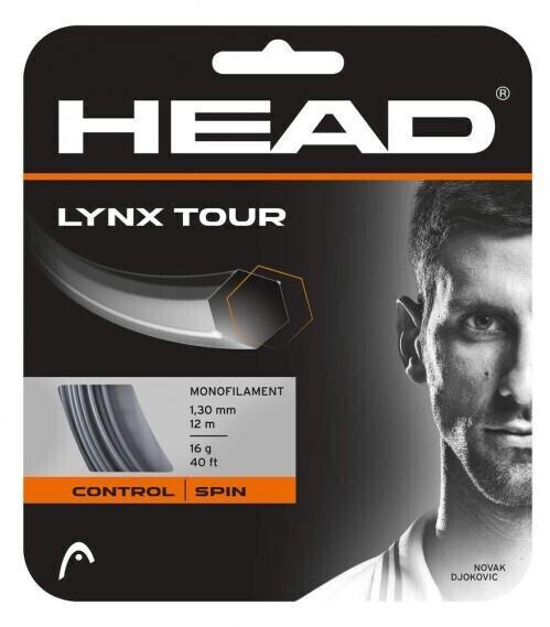 Head Unisex-Adult Lynx Tour Tennis-Saite, Orange, 1.20 mm / 18 g