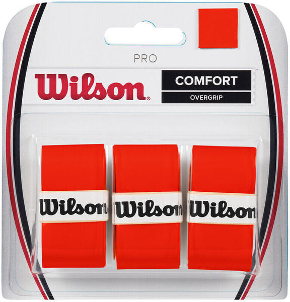 Wilson Unisex Adult Pro Overgrip Griffb nder, Orange, 3 St ck EU