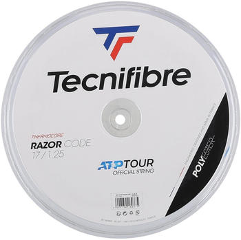 Tecnifibre Unisex - Erwachsene Rolle 200M Razor Code Blue 1.25 Tennissaiten, 1.25mm
