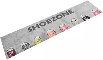 vidaXL Küchenteppich Waschbar Shoezone 60x300 cm Samt (136563)