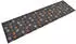 vidaXL Küchenteppich Waschbar Pfoten 45x150 cm Samt (136573)