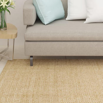 vidaXL Teppich Natur Sisal 80x150 cm (136305)