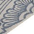 vidaXL Outdoor-Teppich Flachgewebe 100x200 cm Blaues Muster (340829)