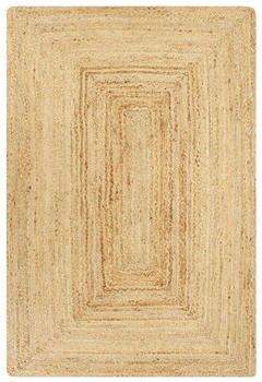 vidaXL Teppich Handgefertigt Jute Natur 80x160 cm (133728)