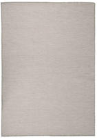 vidaXL Outdoor-Teppich Flachgewebe 160x230 cm Hellgrau
