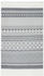 vidaXL Teppich Grau/Weiß 120x180 cm Baumwolle (340120)