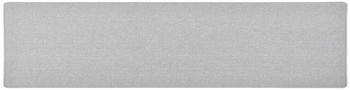 vidaXL Teppichläufer Hellgrau 50x200 cm (326990)