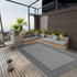 vidaXL Outdoor-Teppich Schwarz 140x200 cm PP (317004)