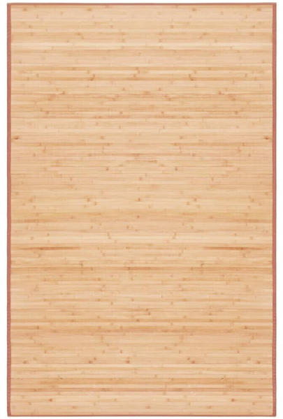 vidaXL Teppich Bambus 100x160 cm Braun (247207)