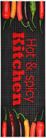 vidaXL K&uuml;chenbodenmatte Waschbar Hot&Spicy 45x150 cm