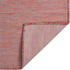 vidaXL Outdoor-Teppich Flachgewebe 200x280 cm Rot (340826)