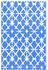 vidaXL Outdoor-Teppich Blau/Weiß 160x230 cm PP (310446)