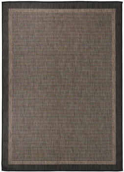 vidaXL Outdoor-Teppich Flachgewebe 120x170 cm Dunkelbraun (340844)
