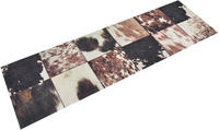 vidaXL K&uuml;chenteppich Waschbar Tierfell 60x180 cm Samt
