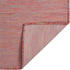 vidaXL Outdoor-Teppich Flachgewebe 160x230 cm Rot (340825)