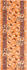 vidaXL Teppichläufer BCF Terrakottarot 80x200 cm (331857)