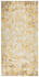 vidaXL Outdoor-Teppich Flachgewebe 100x200 cm Gelb (317045)