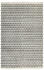 vidaXL Kelim-Teppich Baumwolle 120x180 cm mit Muster Schwarz/Weiß (246549)