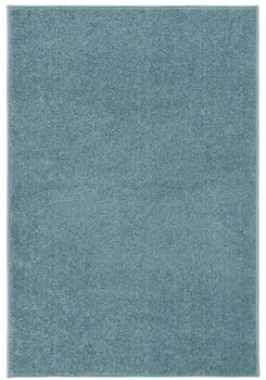 vidaXL Teppich Kurzflor 200x290 cm Blau (340350)