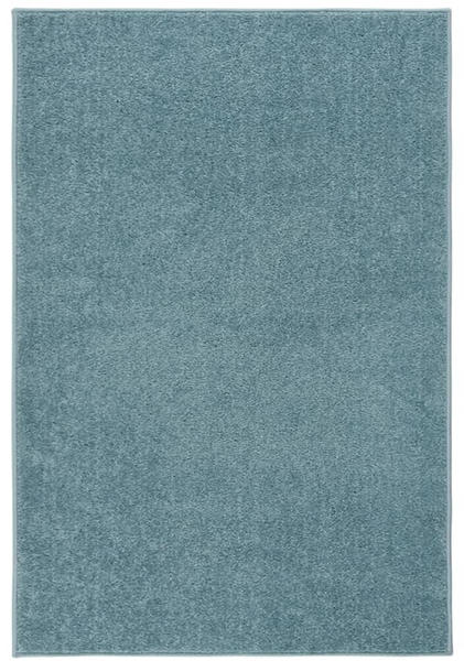 vidaXL Teppich Kurzflor 200x290 cm Blau (340350)