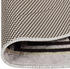vidaXL Teppich Waschbar Hellbeige φ120 cm Rutschfest (337951)