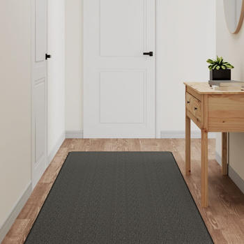 vidaXL Teppichläufer Sisal-Optik Anthrazit 80x250 cm (355781)