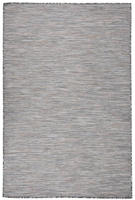 vidaXL Outdoor-Teppich Flachgewebe 120x170 cm Braun und Blau