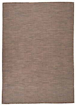 vidaXL Outdoor-Teppich Flachgewebe 160x230 cm Braun (340790)