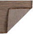 vidaXL Outdoor-Teppich Flachgewebe 160x230 cm Braun (340790)