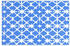 vidaXL Outdoor-Teppich Blau/Weiß 120x180 cm PP (310445)