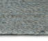 vidaXL Teppich Handgefertigt Jute Rund 240 cm Olivgrün (343601)