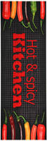 vidaXL K&uuml;chenbodenmatte Waschbar Hot&Spicy 60x180 cm