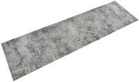 vidaXL K&uuml;chenteppich Waschbar Beton 45x150 cm Samt