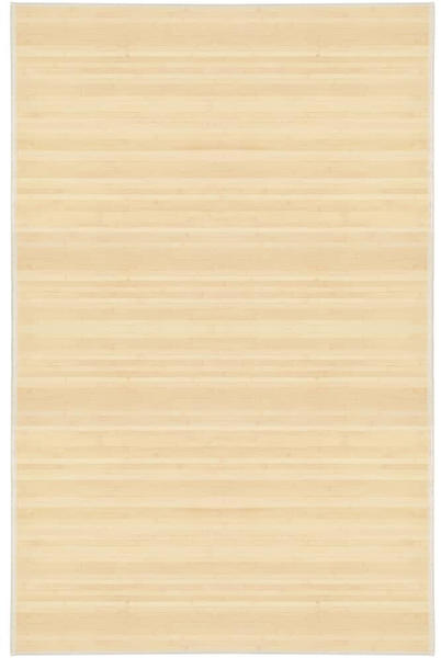 vidaXL Teppich Bambus 100x160 cm Natur (247200)