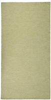 vidaXL Outdoor-Teppich Flachgewebe 100x200 cm Gr&uuml;n